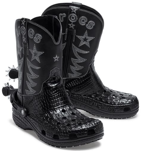 croc cowboy boots size 13